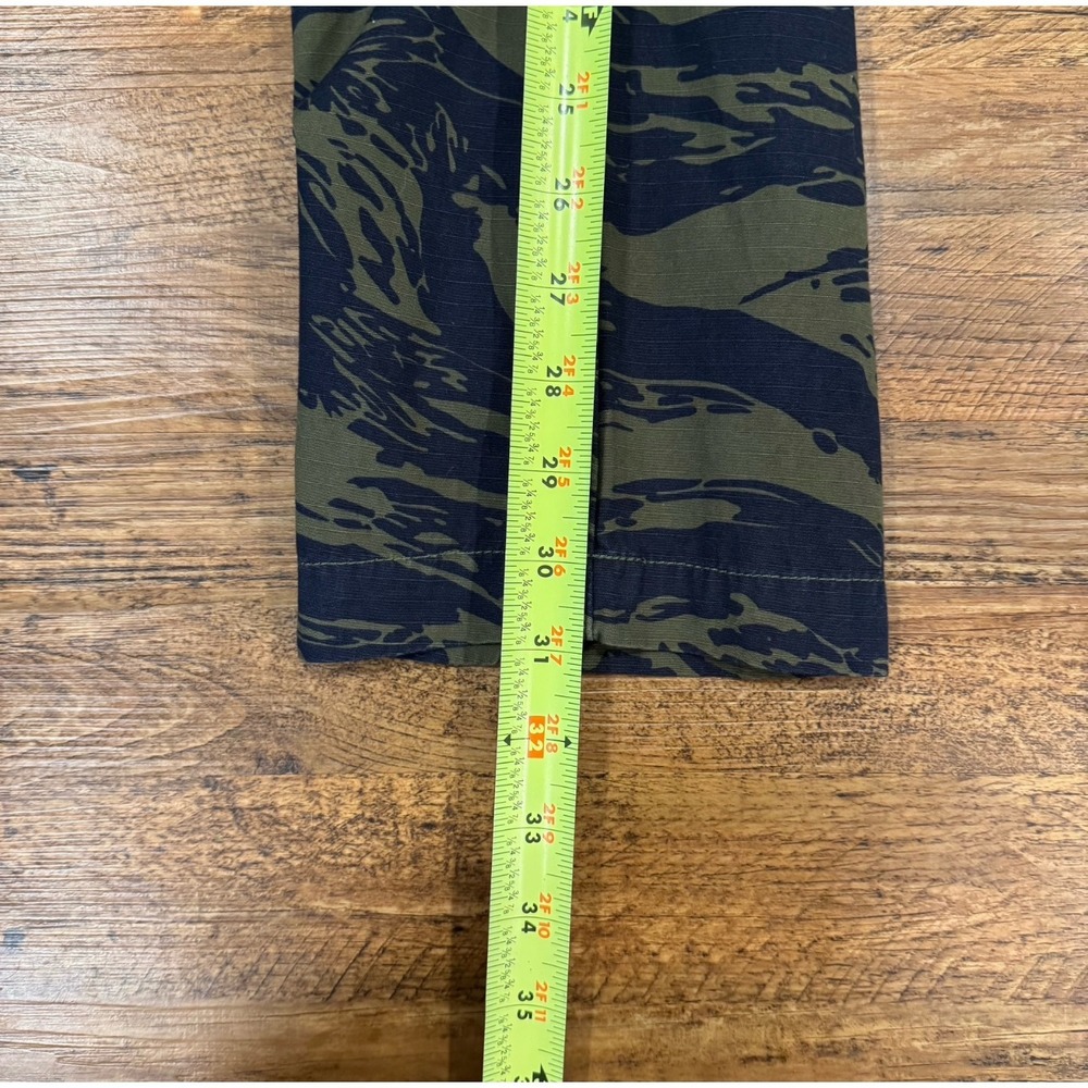 G-Star Raw Green Tiger Stripe Camo 3D Regular Tapered Cargo 2.0 Pants Men 32x32 - Picture 12 of 12